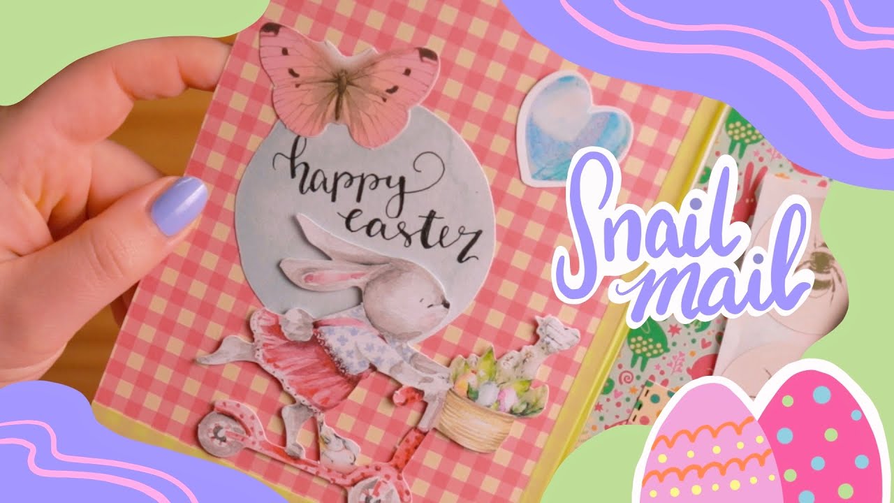 Snailmail maken in Paasthema! 🐰🌼