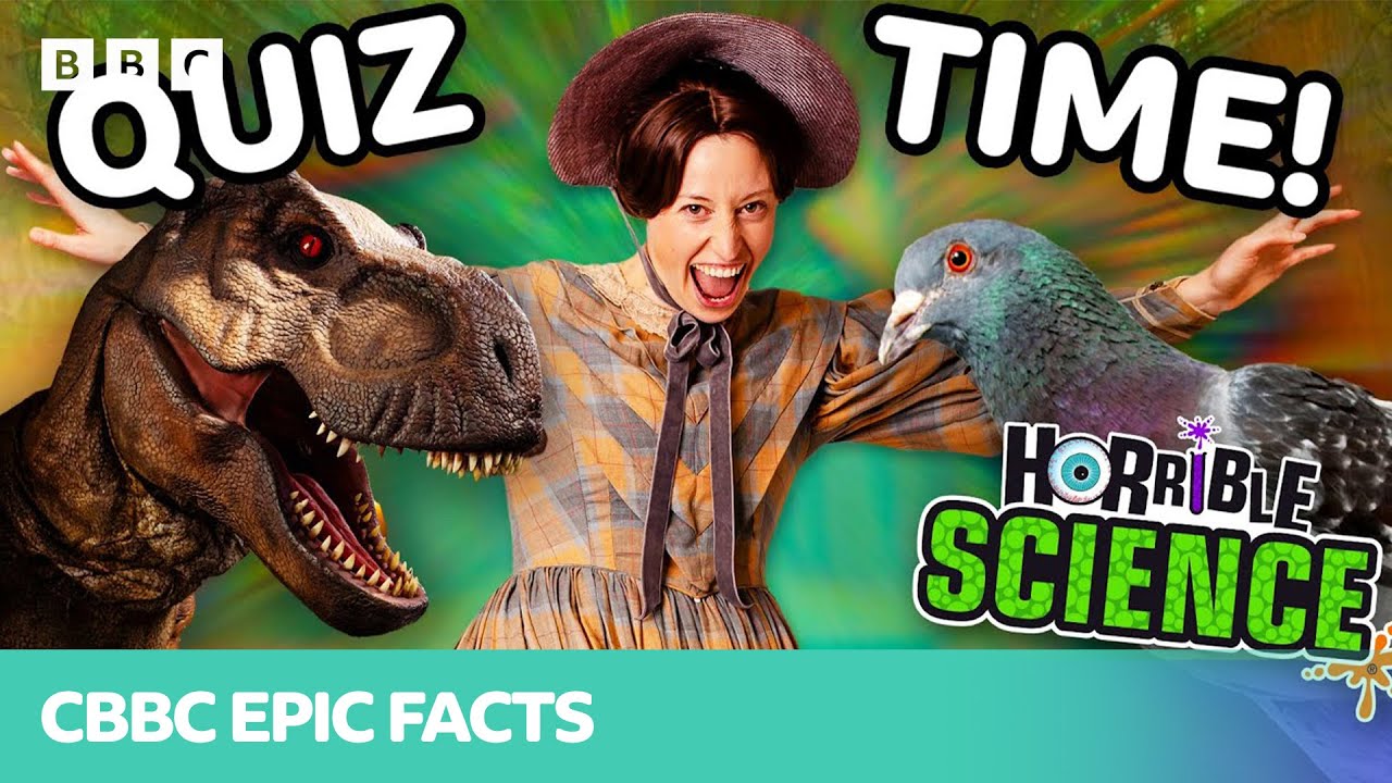 Why are T-Rex Arms SO SMALL?! 💪🦖 | Quiz for kids!💡| Horrible Science