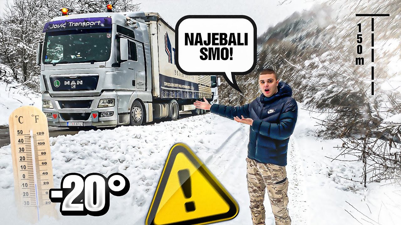 NOVA TURA KAMIONOM ! *naje*ali ga na planini*