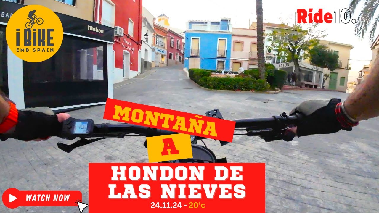 Ride 10 Mountain to Village. Mountain biking in Spains Costa Blanca and Murcia. Stunning Scenary