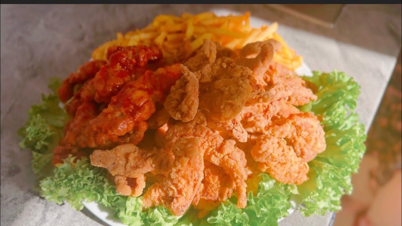 طرز تهیه مرغ سوخاری ترد و پفکی به روش فست فود