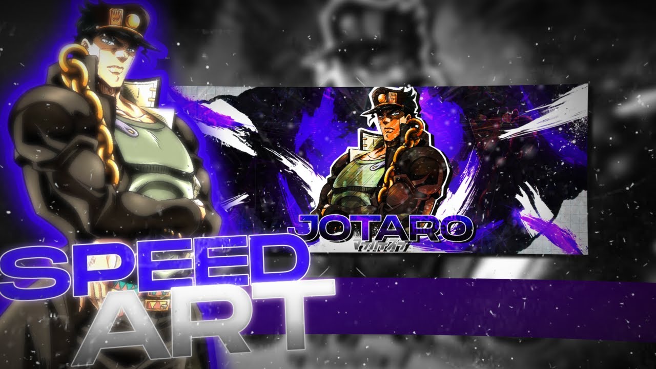 SPEED ART - Photoshop Manga Brush Header (TUTO ?)