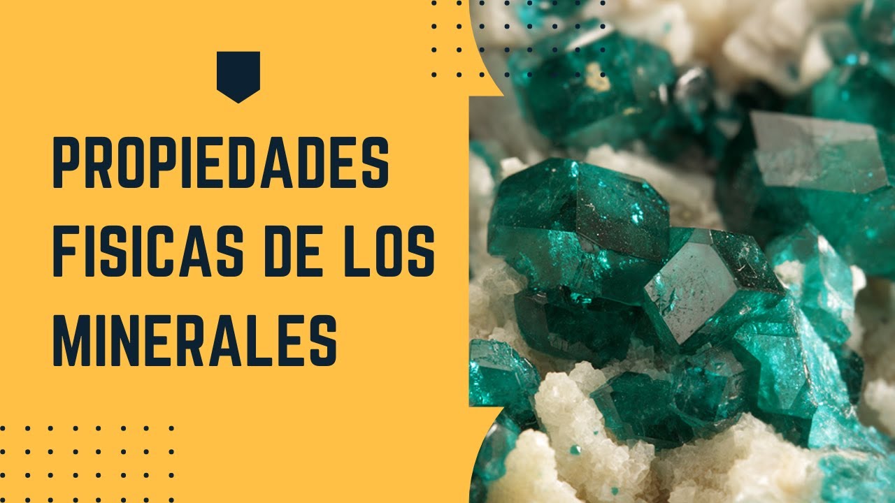 MINERALOGÍA: Propiedades Físicas y Descripción de Minerales