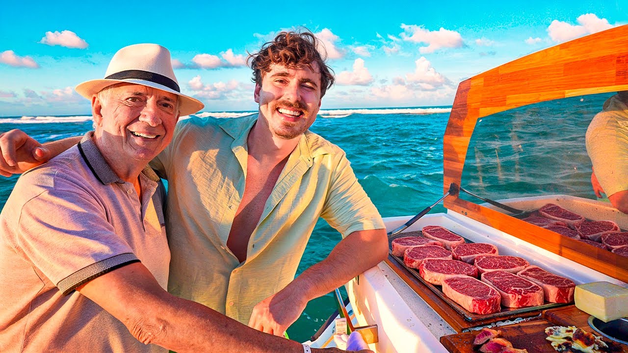 CHURRASCO NO BARCO