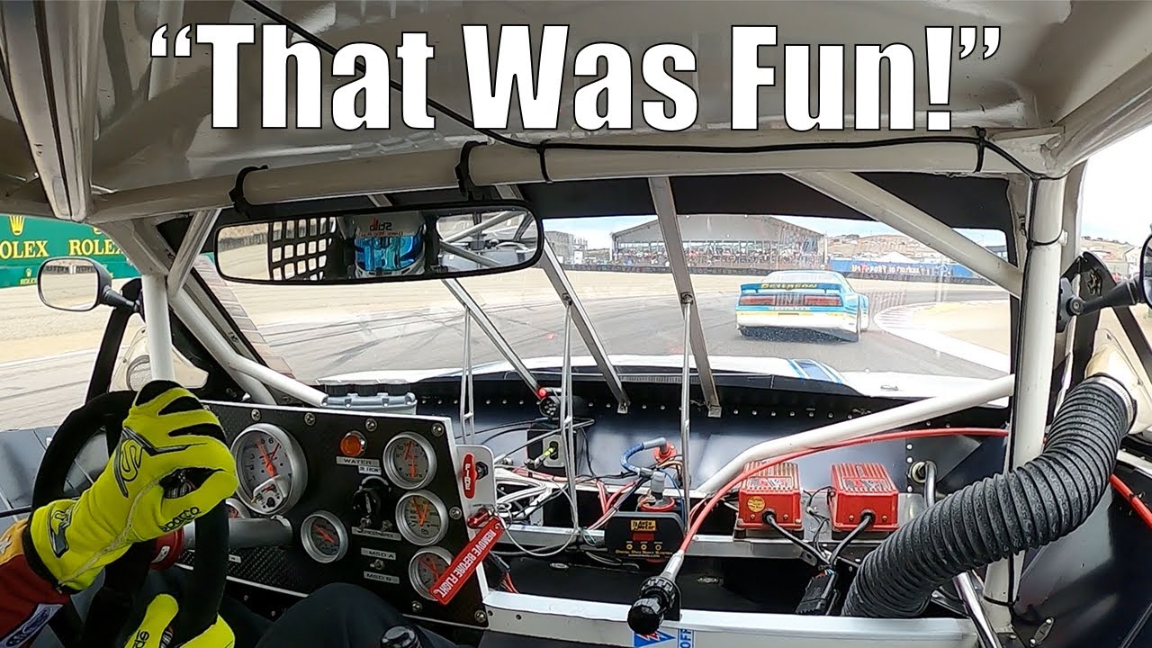 BEHIND THE WHEEL OF HISTORIC TRANS AM RACE CAR AT THE 2025 ROLEX REUNION