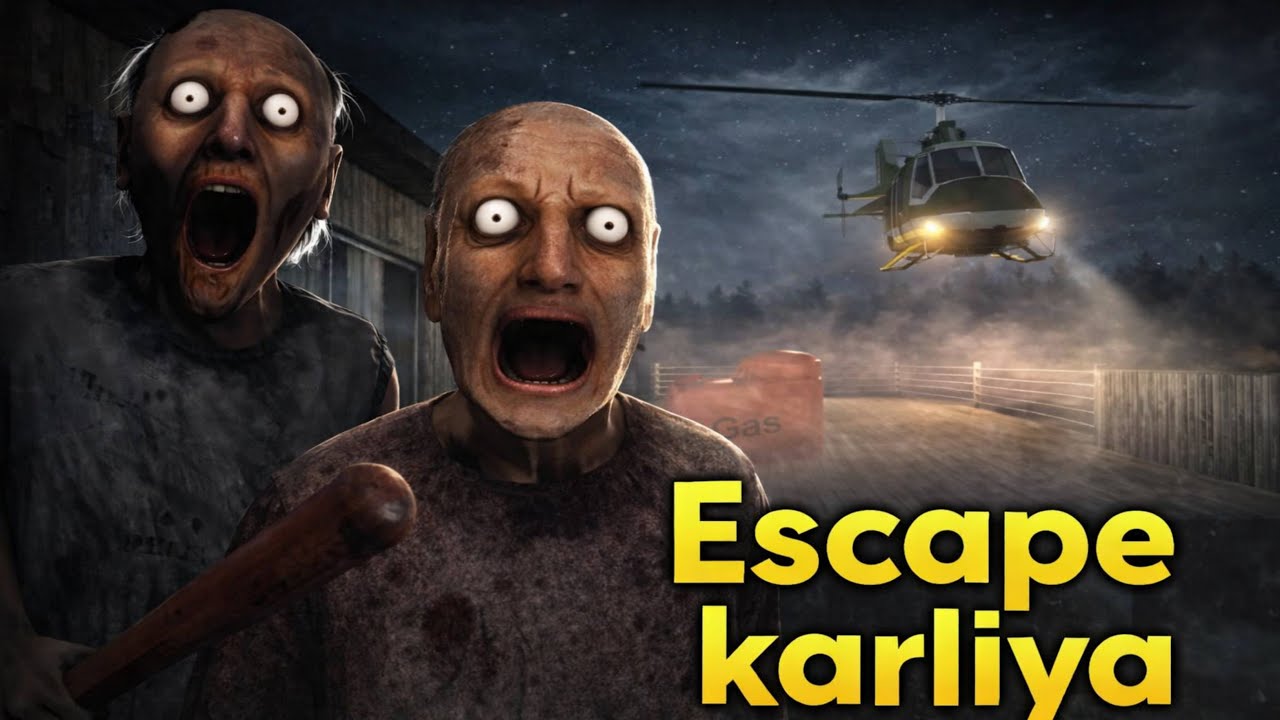 Granny Chapter 2 Helicopter Escape Complete 😱 | Full Hindi Gameplay Walkthrough