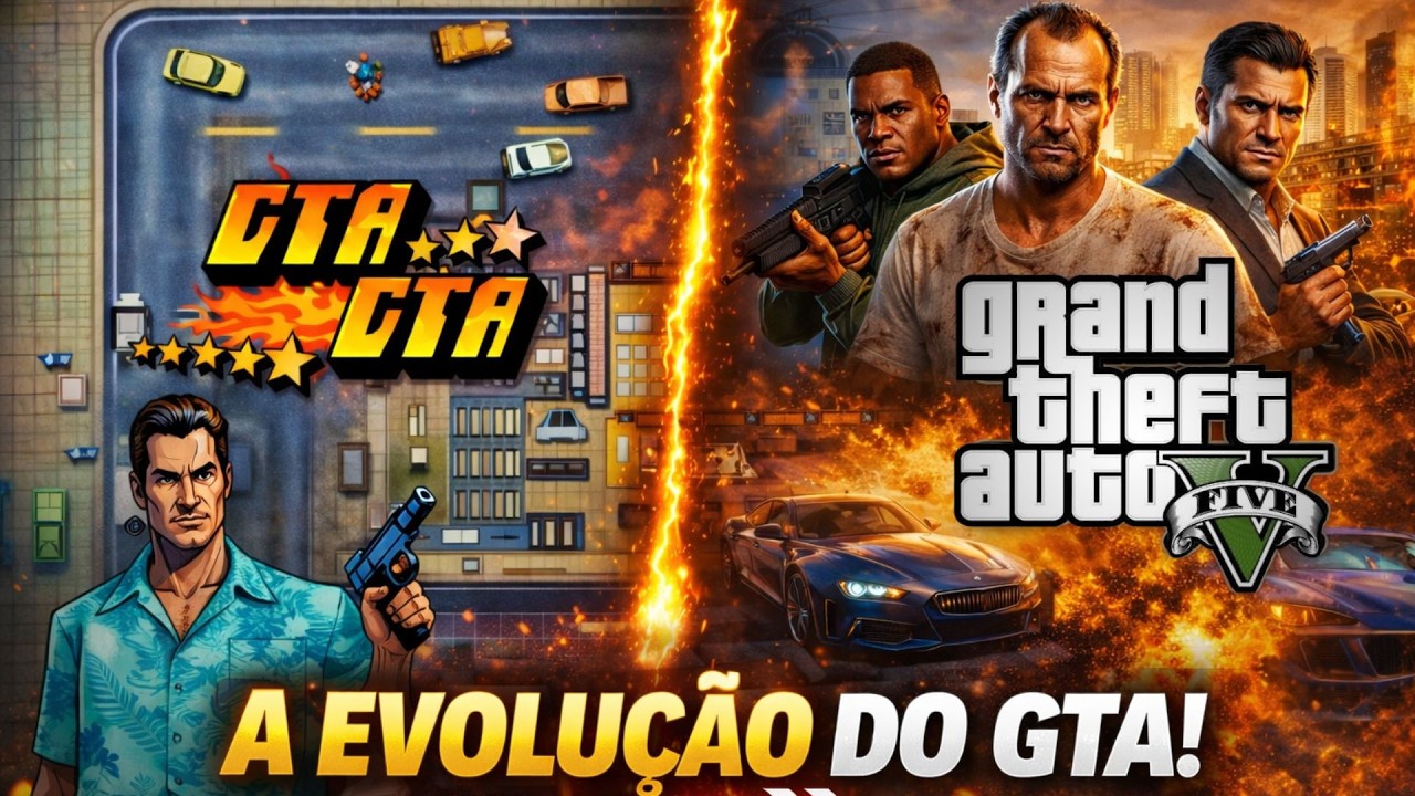 O Império GTA: A História DO Maior Jogo do Mundo! 💰