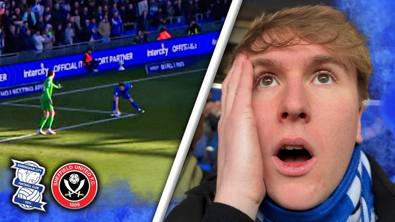 CRAZY Robinson Blunder & Blues FAIL To Beat 10-Man Blades | Birmingham City 1-1 Sheffield United