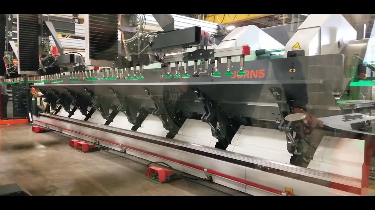 8 meter Jorns JDB and JPM with sideload and conveyor.