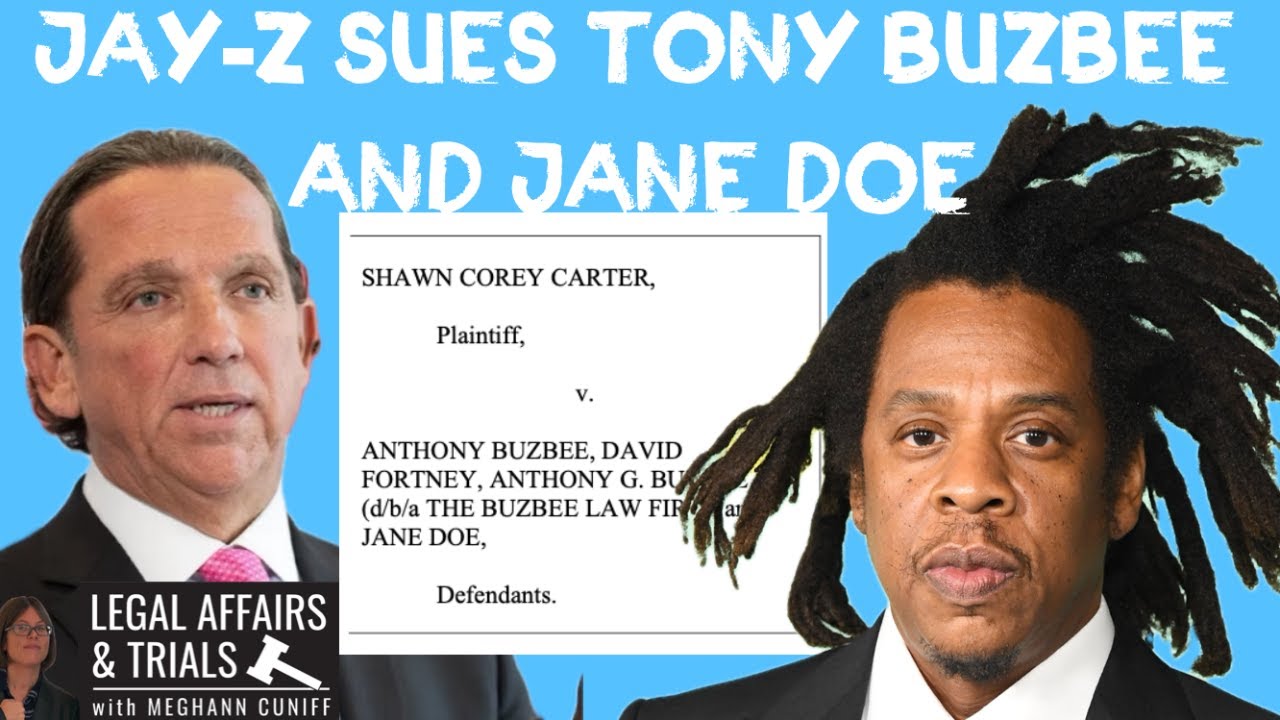 JAY-Z SUES JANE DOE & TONY BUZBEE ---- New Federal Lawsuit Details!