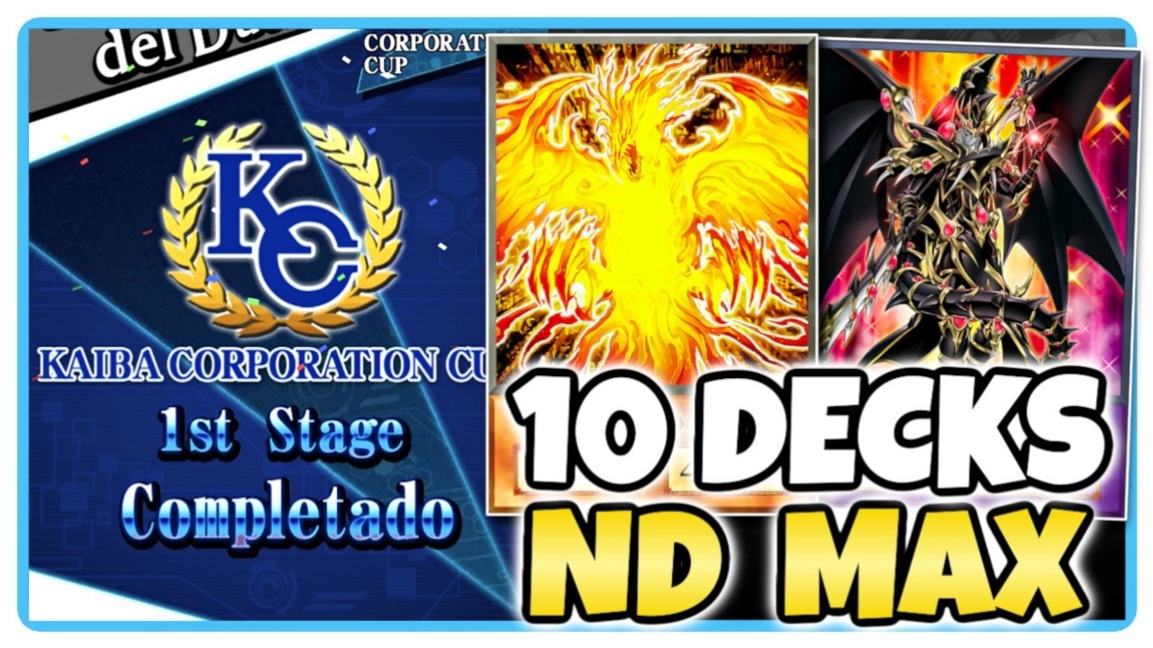 10 Decks Subieron FACIL a DLv MAX en la Copa KC [Abril 2026] | Yu-Gi-Oh! Duel Links