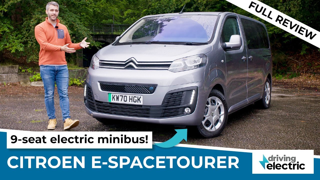 Обзор нового электрического микроавтобуса Citroen e-SpaceTourer 2021 года – DrivingElectric