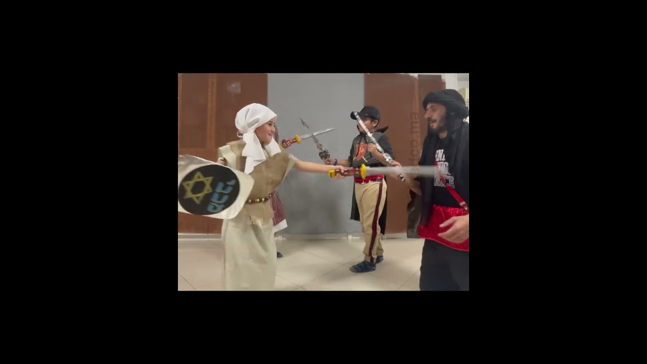 Chanson de Hanouka « c’est l’histoire des makabi »