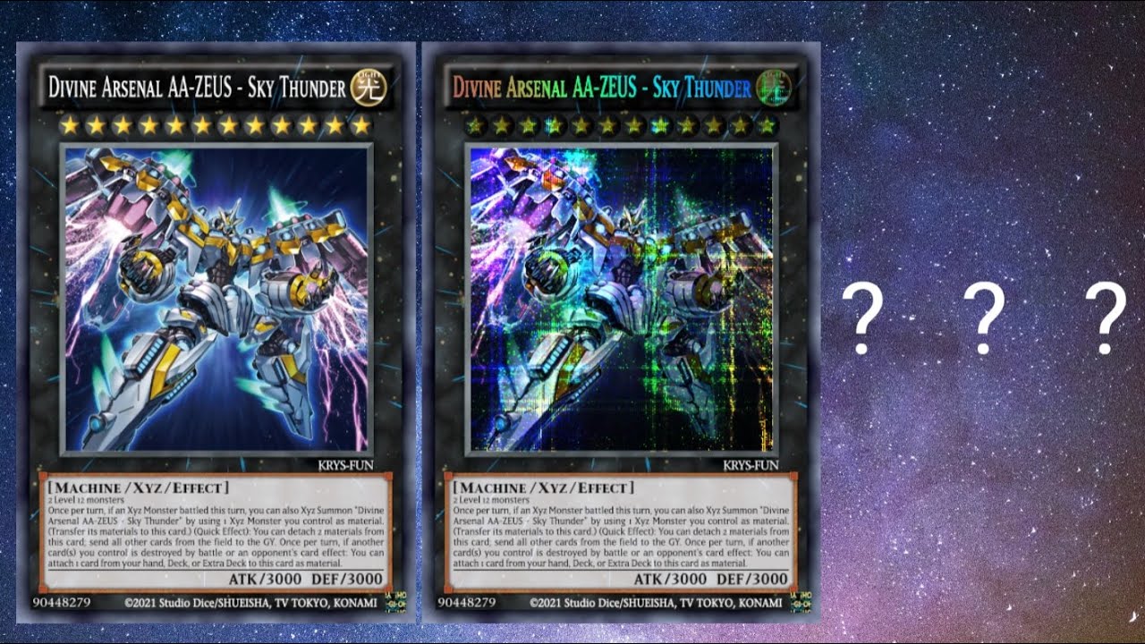 Can we pull a Divine Arsenal AA-ZEUS - Sky Thunder (Starlight Rare)? (Phantom Rage)