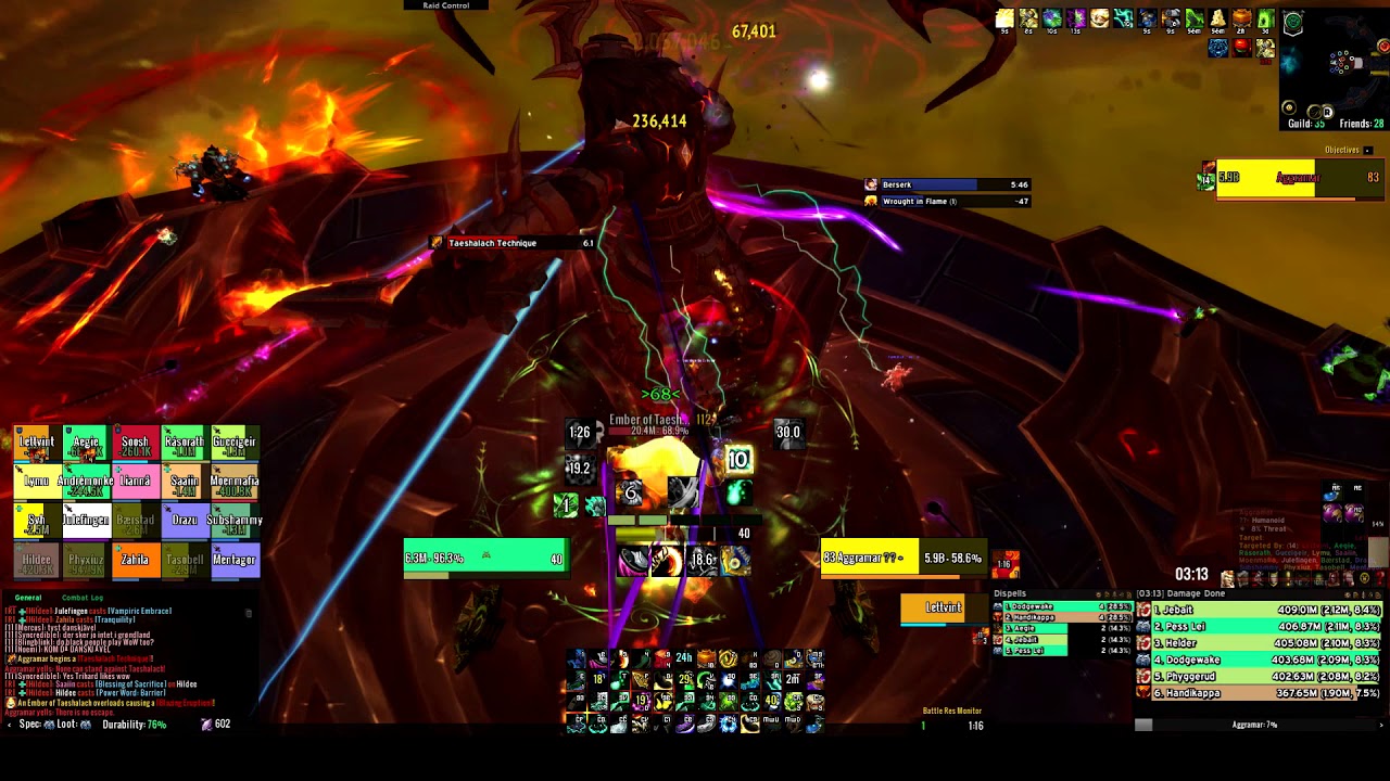 Fragglene Aggramar Mythic WW monk