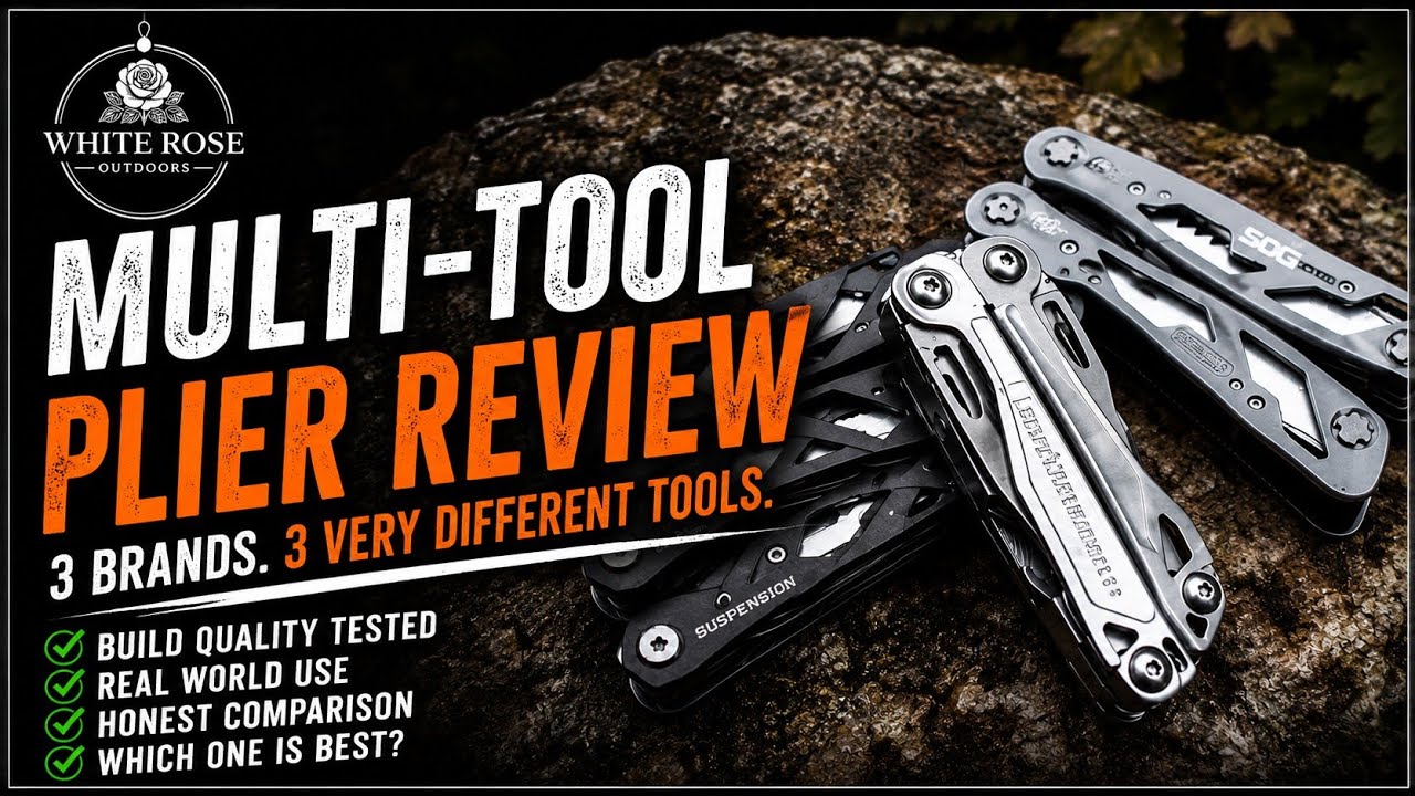 Multi-Tool Plier review, three brands, three very different tools. EDC 2020