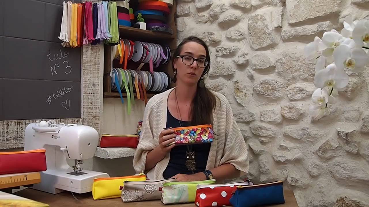 tuto couture #3 la trousse d'école