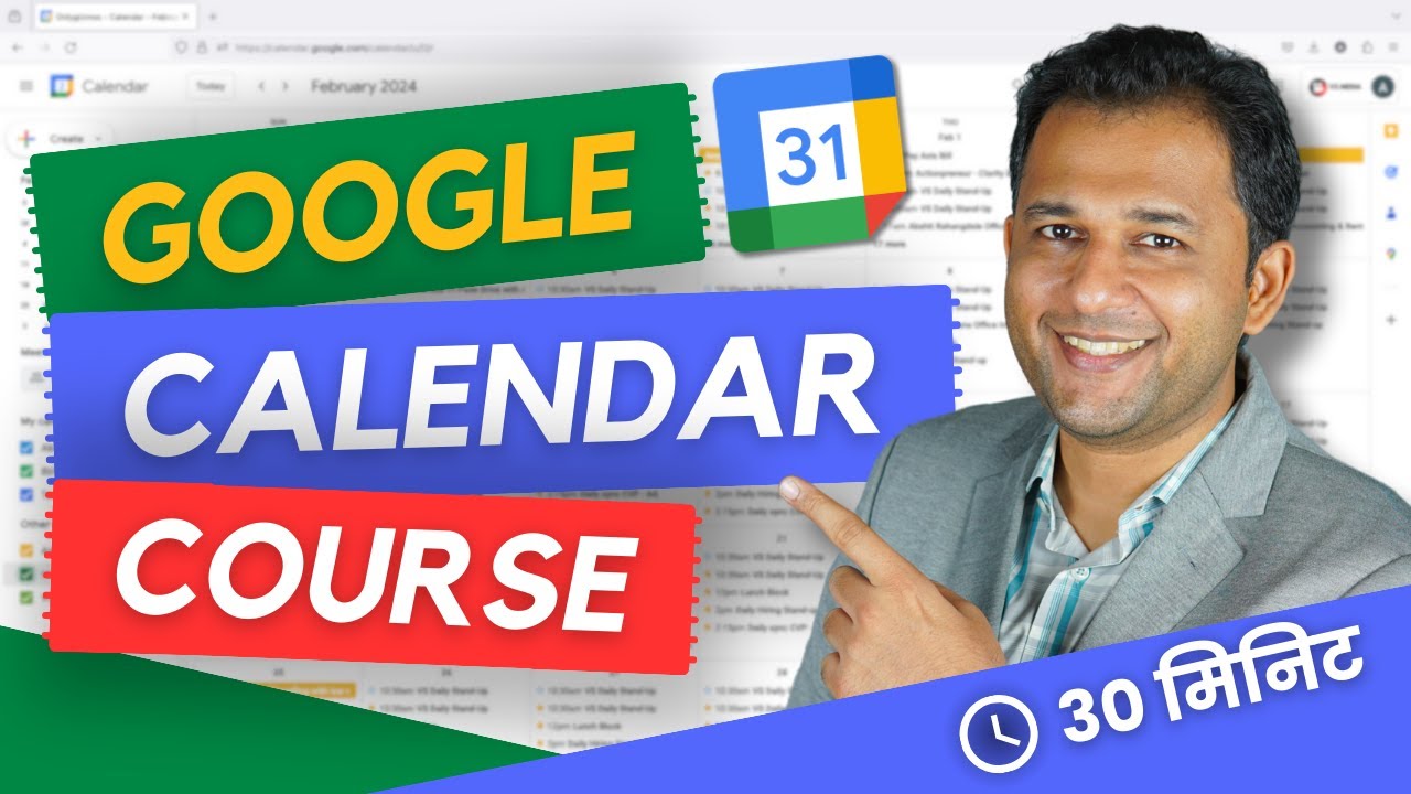 Google Calendar Management Course - Calendar Full Tutorial for Beginners in Hindi