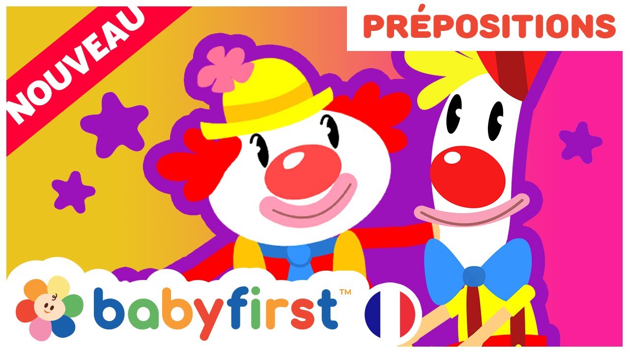 Yoyo et cacahuète | APPRENDRE LES PRÉPOSITIONS | apprendre des nouveaux mots | BabyFirst TV