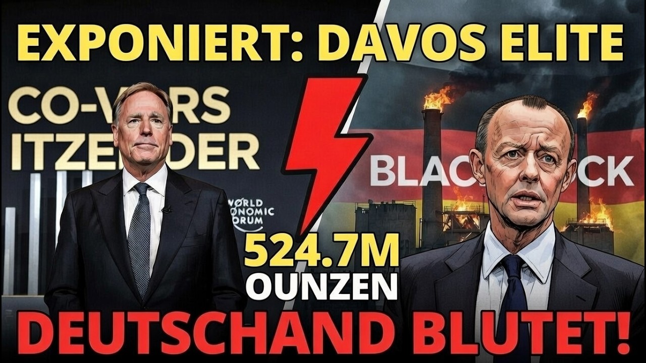 ENTHÜLLT: Davos Elite kontrolliert Silber – Deutschland blutet aus!