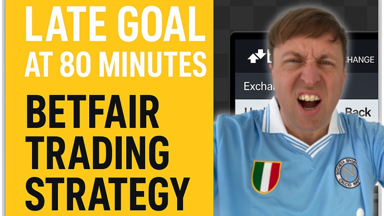 Поздний гол на 80-й минуте: стратегия торговли на Betfair (как я торгую в последние 10 минут)