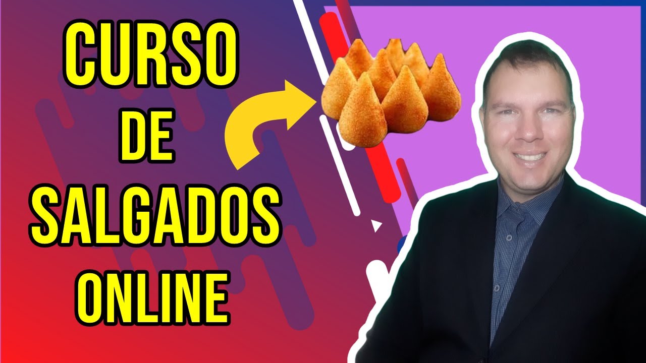 CURSO DE SALGADOS ONLINE LAN&Ccedil;AMENTO OFICIAL