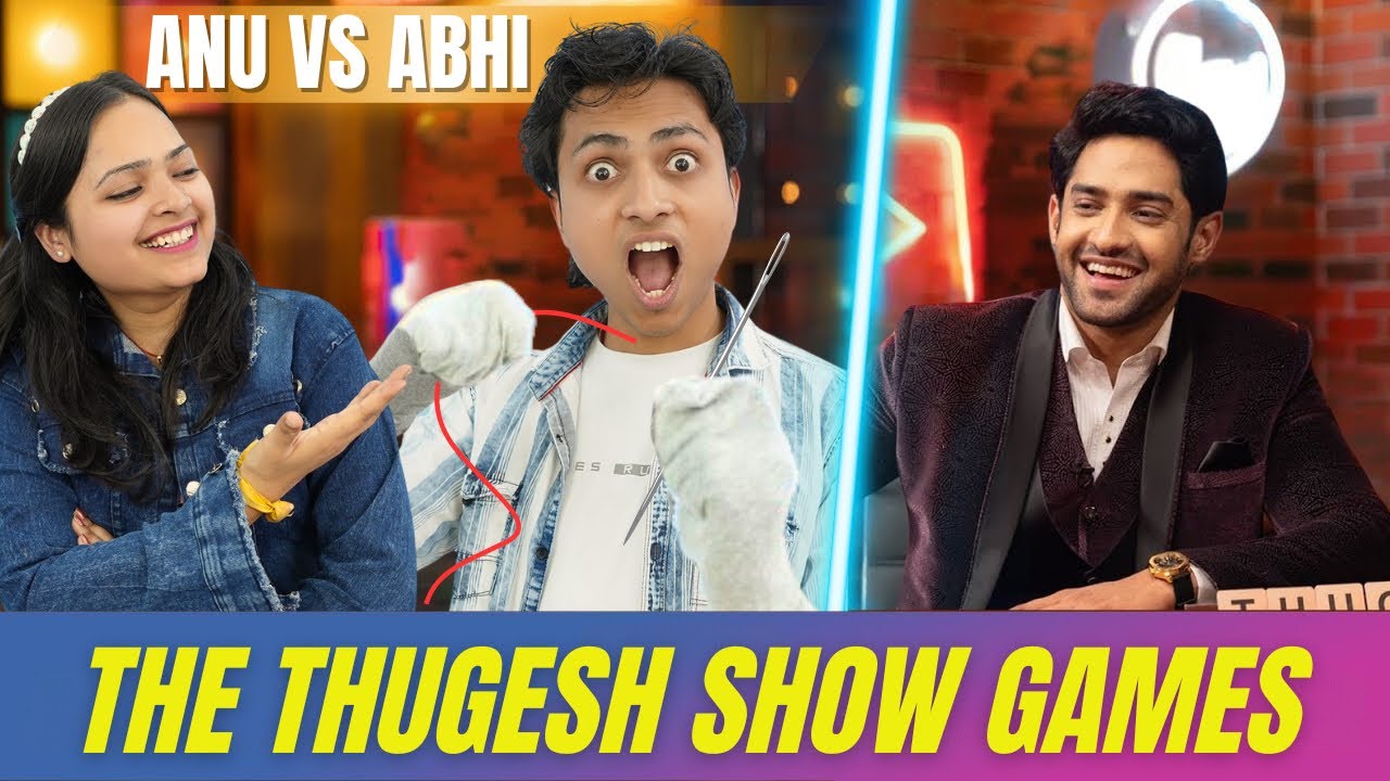 We played the thugesh show games 😂😁 ​⁠@Thetargetsiblings ​⁠@Thugesh