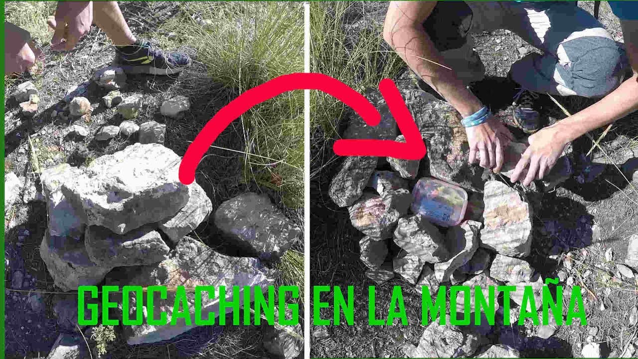 Geocaching espa&ntilde;ol 5.0 (geocache en la monta&ntilde;a)