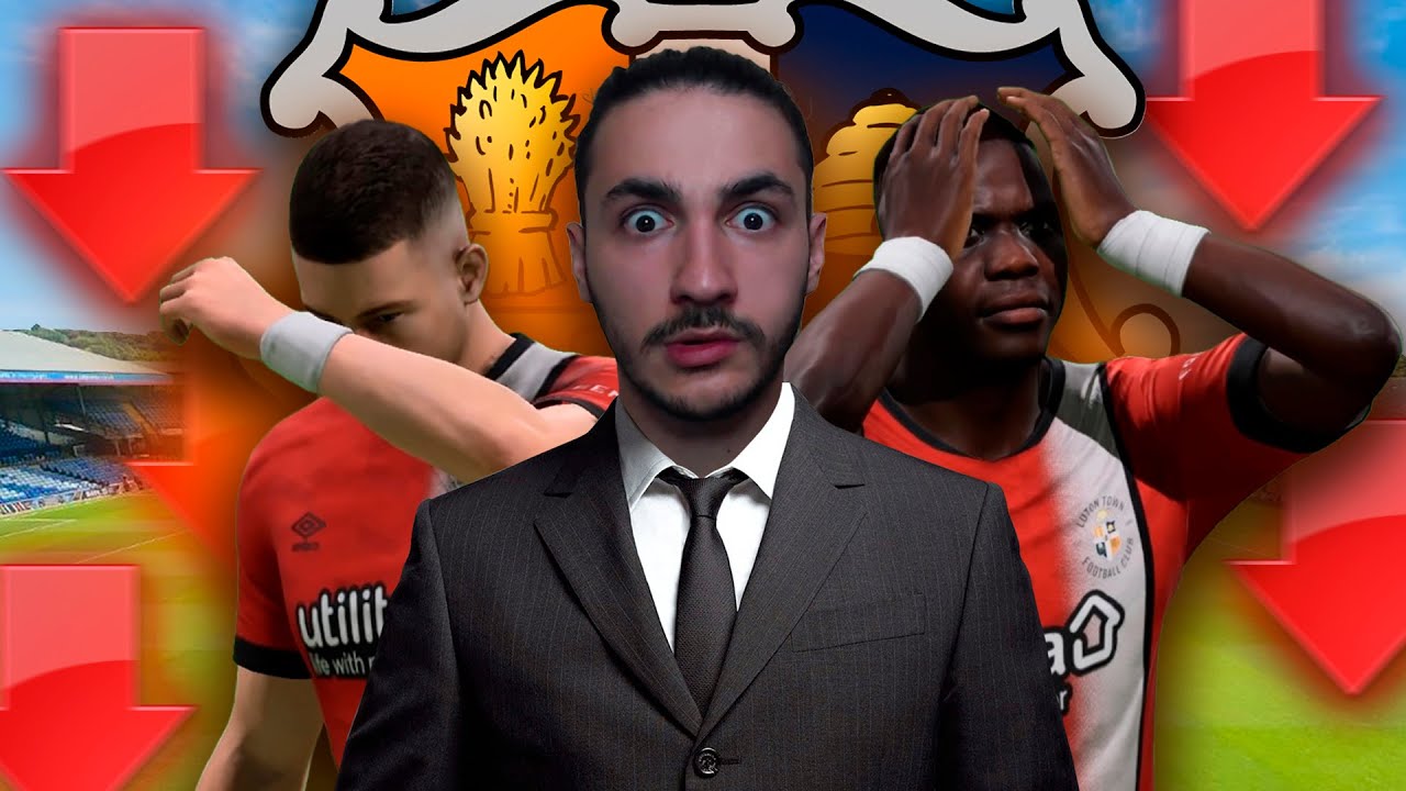 Tengo que Salvar al Luton Town del DESCENSO...