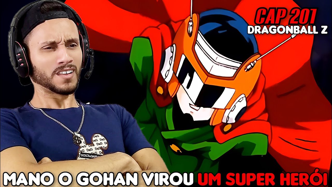 O GRANDE SAYAMAN 😂 | YGOR REAGINDO | DRAGONBALL Z CAP 201 O Guerreiro Que Luta Pela Justiça 