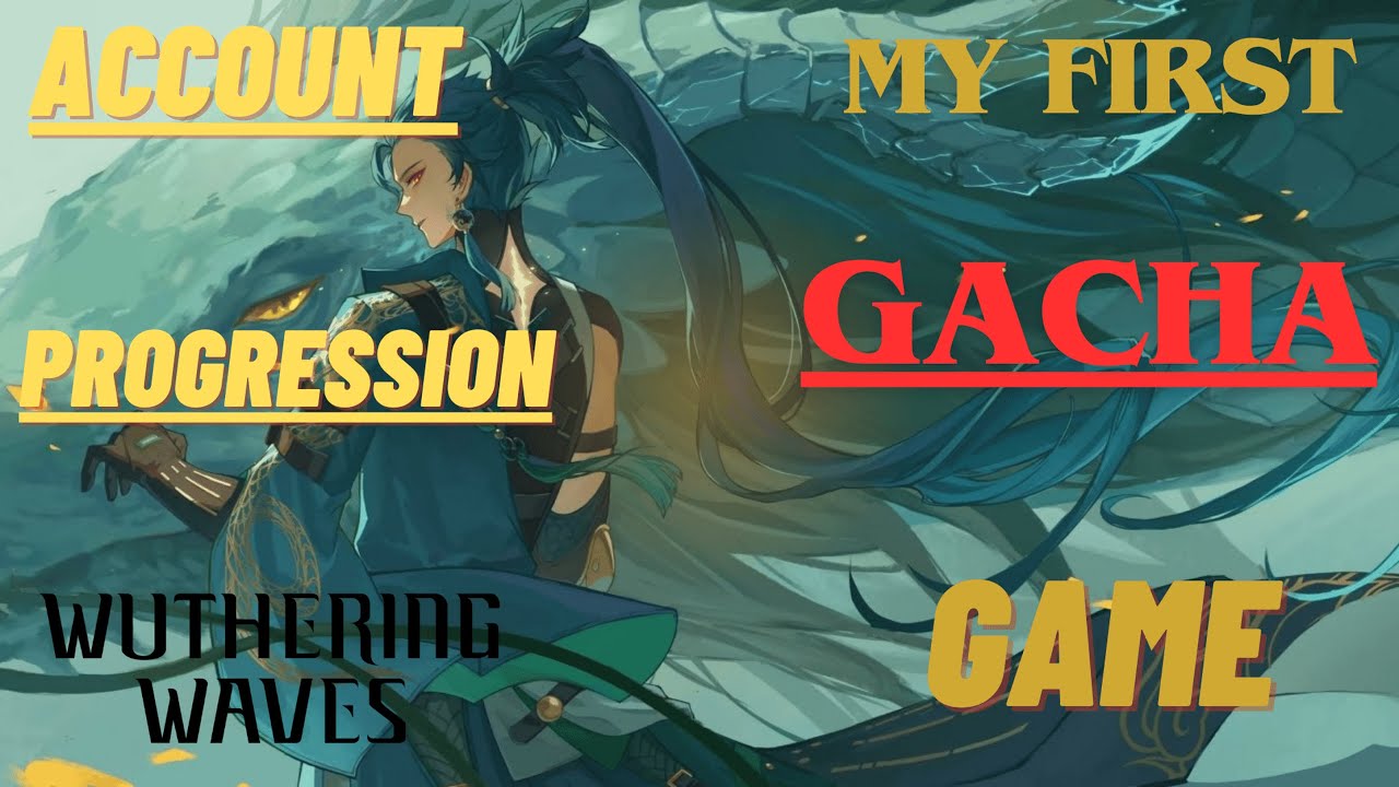 My First GACHA game || Account progression thus far