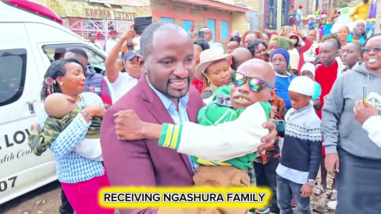 RECEIVING THE BOYS OF NGASHURA FAMILY IN STYLE  AFTER STAYING FOR ONE MONTH AT BEYOND ALL LOVE REHAB
