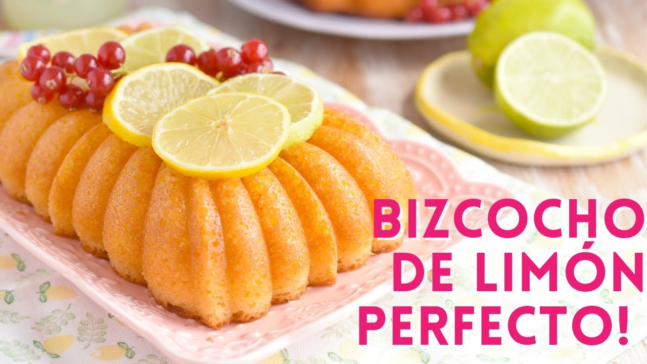 BIZCOCHO DE LIMÓN FÁCIL, DELICIOSO Y ESPONJOSÍSIMO! - AnnasPasteleria