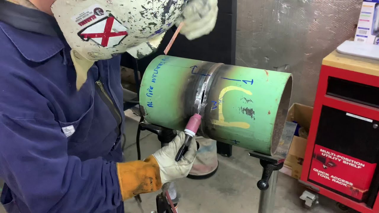 Pipe Weld Repair after Busted X-Ray