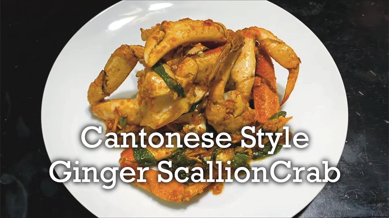Homemade Cantonese Style Dungeness Crab