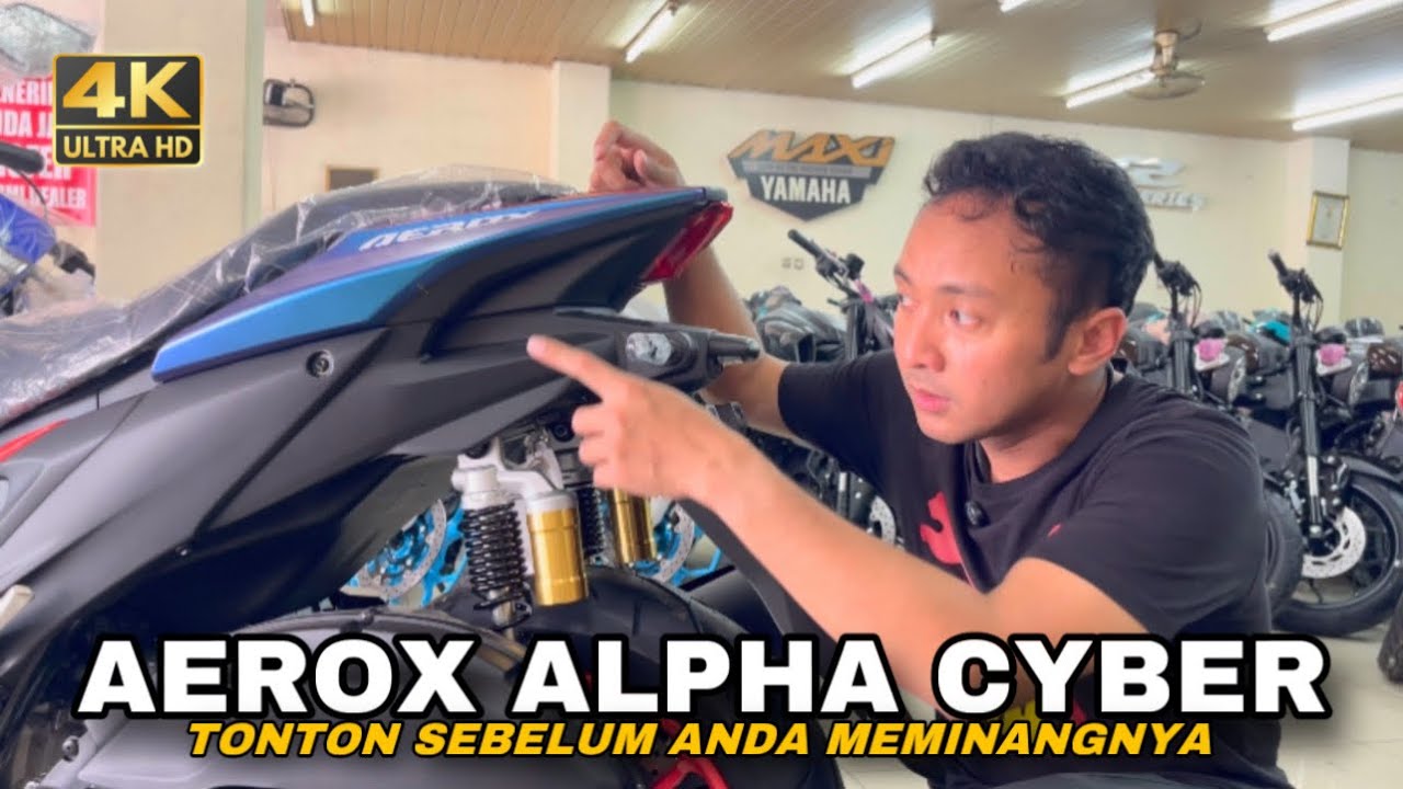 EMPAT ALASAN MEMINANG AEROX ALPHA CYBER CITY || Cang Zainal