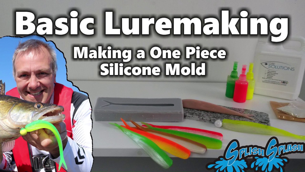 Basic Luremaking - Making a  One Piece Silicone Mold