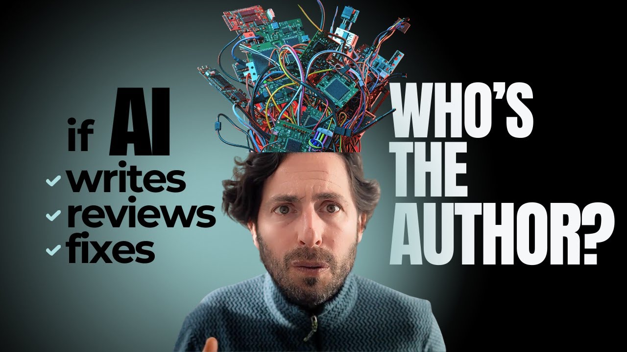 If AI Writes, Reviews, and Fixes… Who’s the Author?