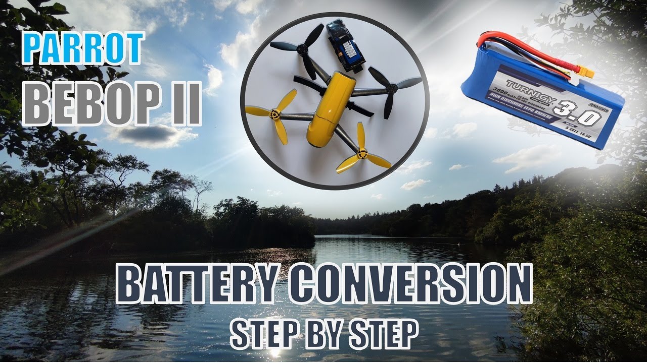 Parrot Bebop 2 - LiHV Battery conversion, Step By Step