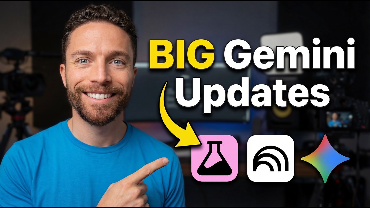 Incredible Google AI Updates From The Past Week (NotebookLM, Pomelli, Gemini&hellip;)