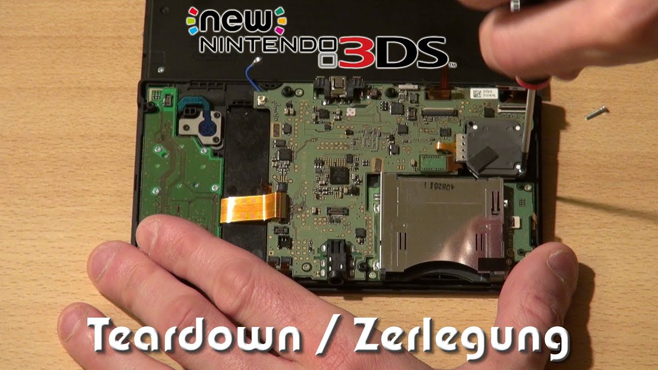 New Nintendo 3DS aufschrauben / Teardown / Disassembly Tutorial & Reassembly 🪛