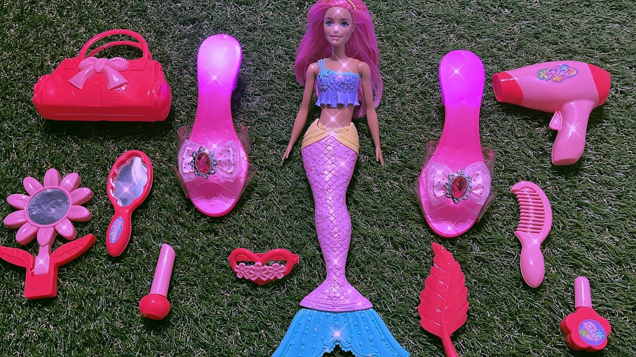 Disney Princess Doll Playset | Frozen Elsa, Anna, Belle, Ariel and more! | ASMR Unboxing MATTEL Doll