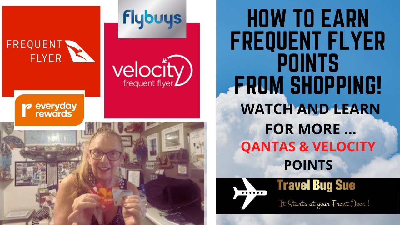 HOW TO EARN FREQUENT FLYER POINTS FROM SHOPPING