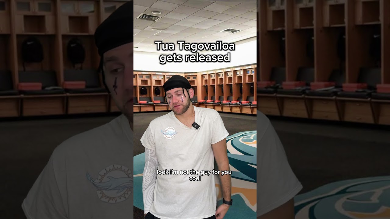 The Dolphins RELEASE Tua