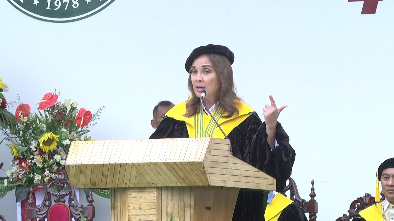 LOREN LEGARDA: Speech: Mariano Marcos State University (MMSU) 40th Commencement Exercises