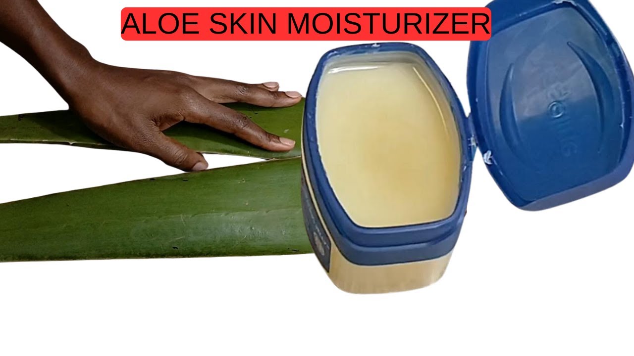 DIY Aloe & Vaseline Moisturizer | Glowing Skin Naturally! 🌿💧