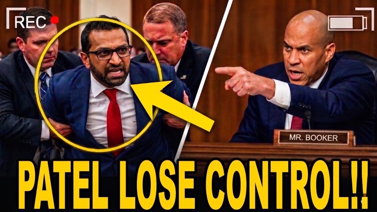 Senator Booker Expose Kash Patel His Own Grand Jury Record &mdash; He Had No Escape