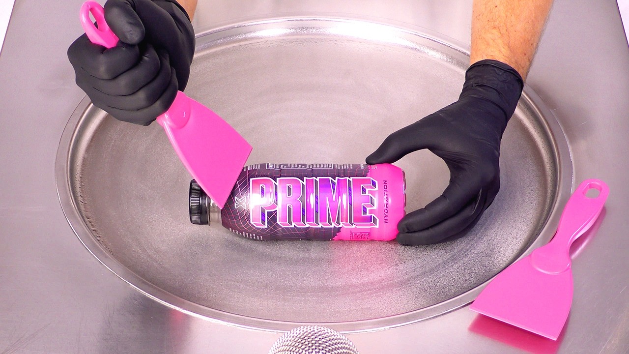 Является ли Pink Holo СЕКРЕТОМ мороженого в роллах Prime Hydration? Вкусно и хорошо (ASMR)