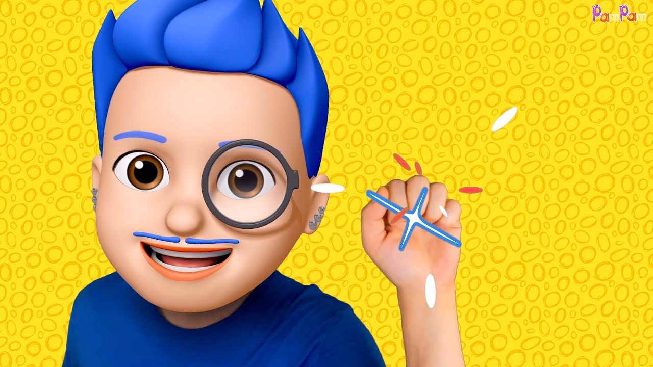 Bir K&uuml;&ccedil;&uuml;k Parmak - Baş - Burun - &Ccedil;ene - Kol - Tak Tak Tak - Pam Pam &Ccedil;ocuk Şarkıları