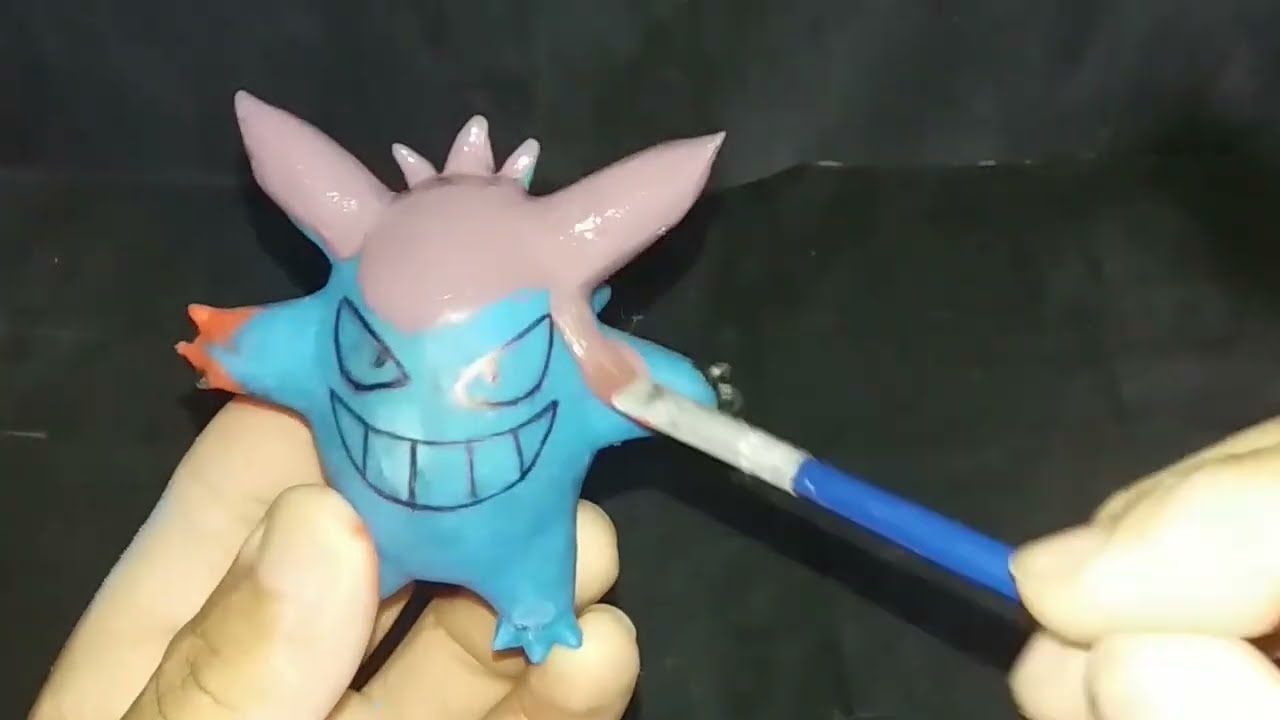 Como fazer o Gengar de biscuit